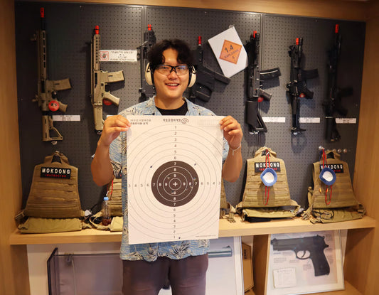 Olympic-Style Shooting & Korean Food Experience