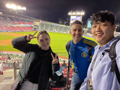 Watching Baseball in Seoul & Local Food Experience