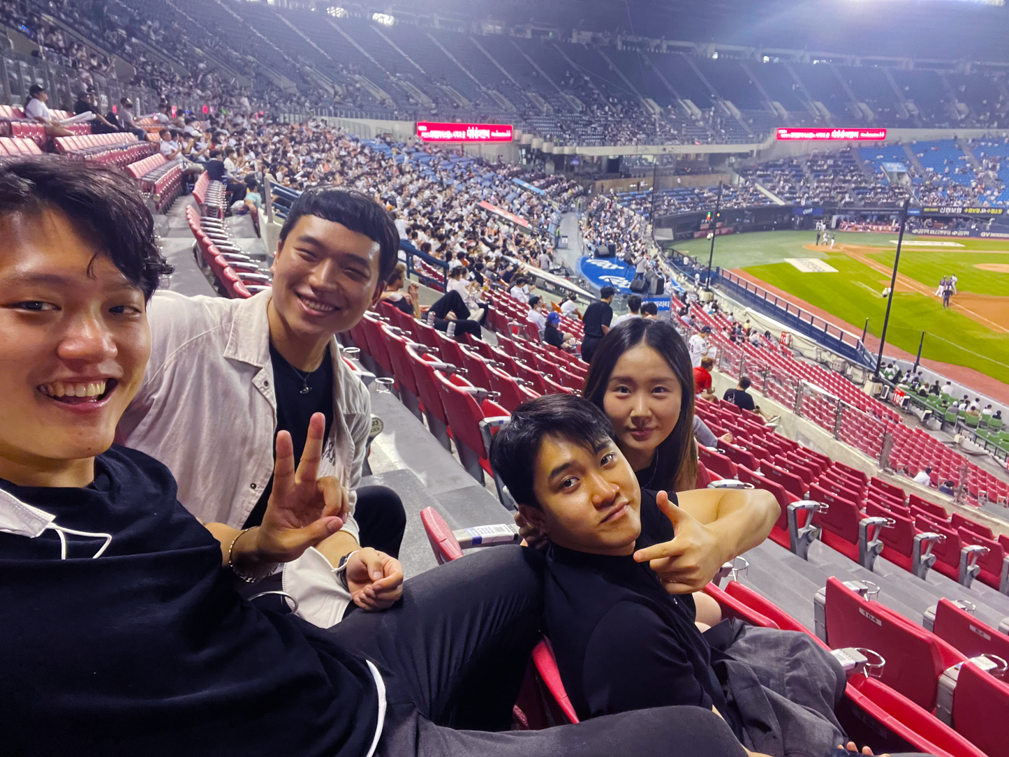 Watching Baseball in Seoul & Local Food Experience