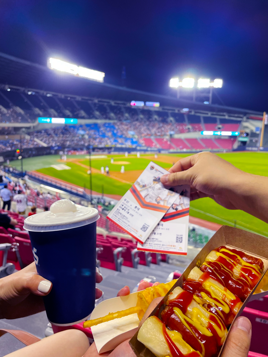 Watching Baseball in Seoul & Local Food Experience